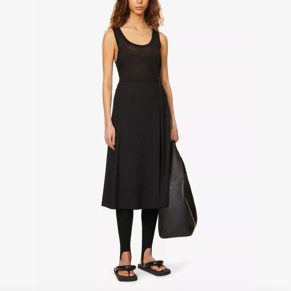 Joseph "Safra" Black A-Line Skirt, size 44 (fits 10/12) - Picture 10 of 10